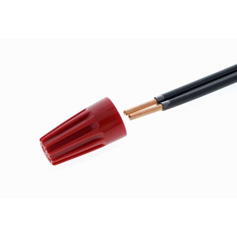 Conector de cable IDEAL Wire-Nut modelo 76B rojo (Bolsa de 250 piezas) - 30-276
