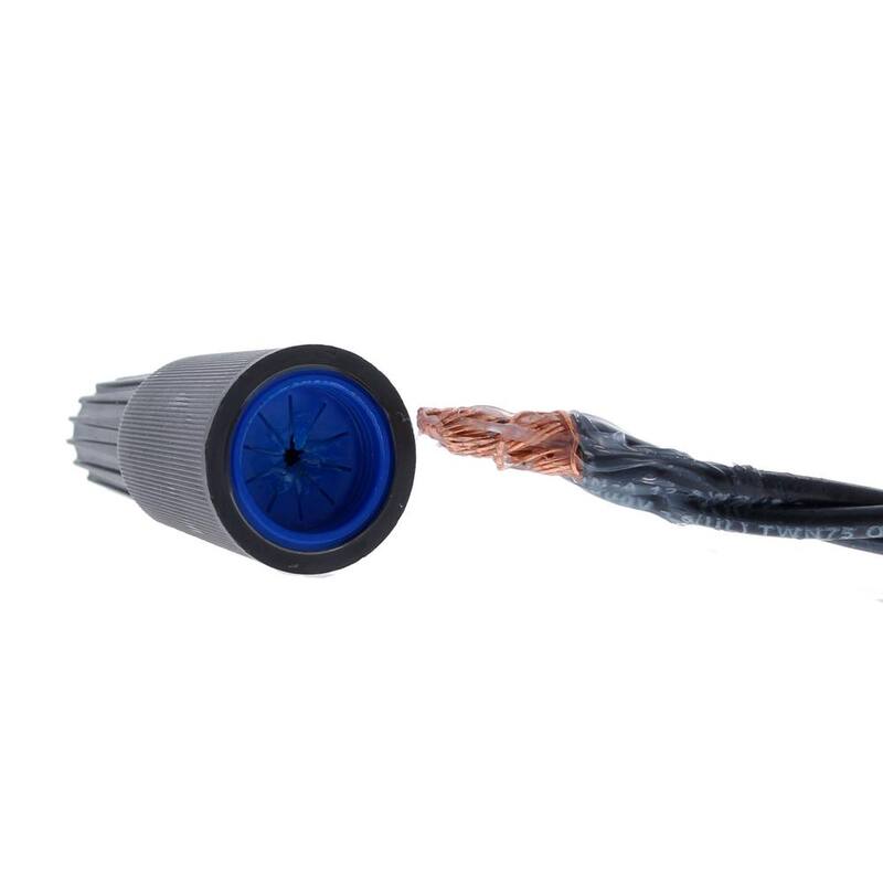 Modelo IDEAL 64, Conector de Cables Subterráneos en Gris-Azul (50 por Caja) - 30-1264