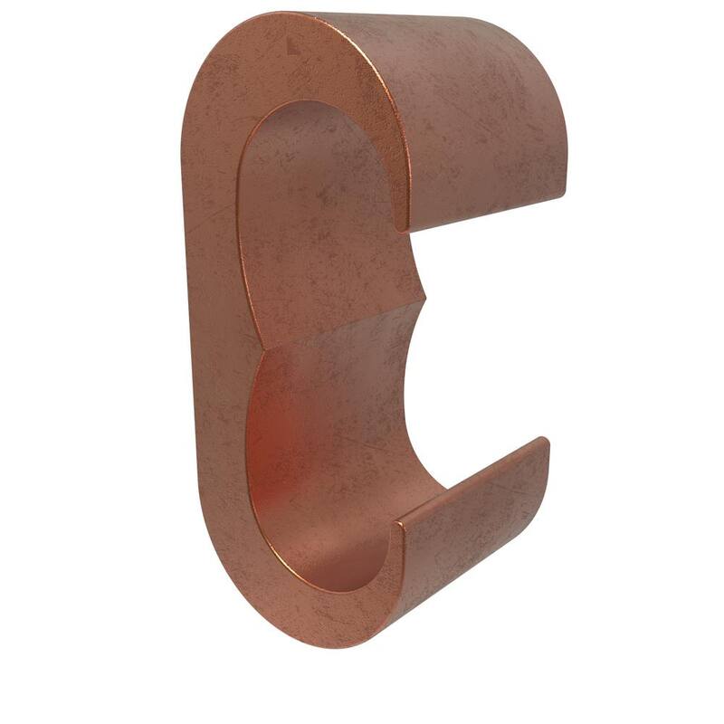 Conector de Tierra de Cobre ILSCO Permaground, Conector de Compresión E, Rango Principal de Conductor 250-3/0 - ELT-3-EC