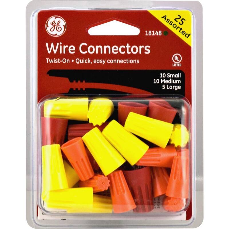 Conectores de cable surtidos Power Gear (paquete de 25) - 18148