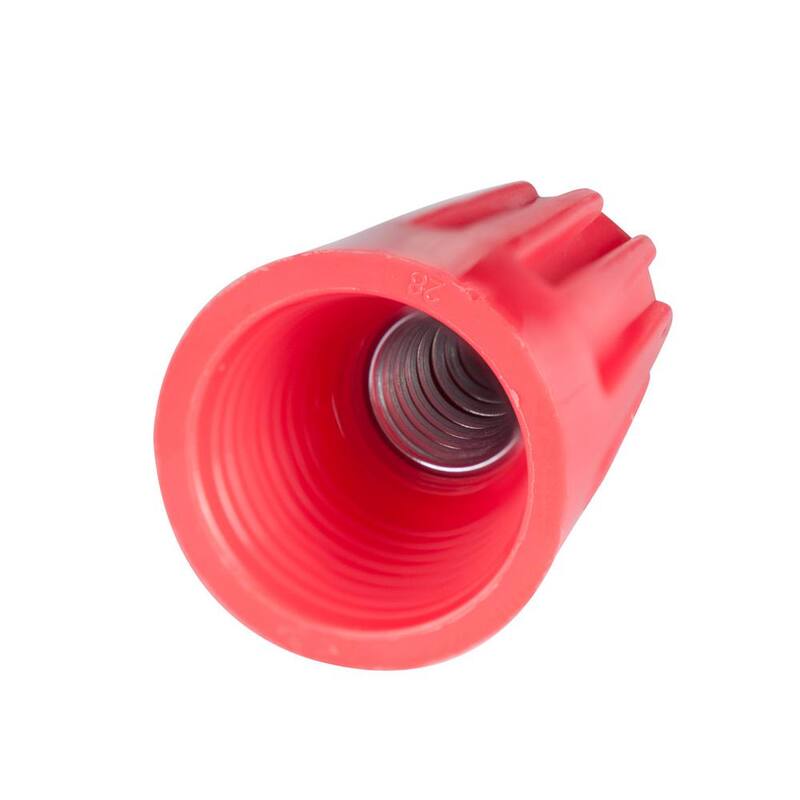 Gardner Bender WireGard Conector de Cables de 18-10 AWG, Rojo (paquete de 125) - 16-006