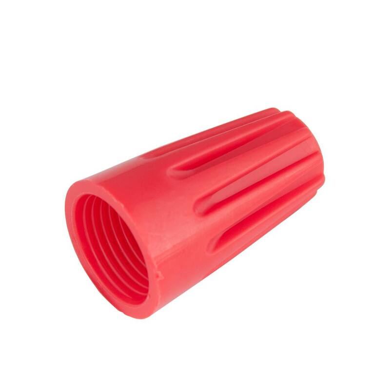 Gardner Bender WireGard Conector de Cables de 18-10 AWG, Rojo (paquete de 125) - 16-006