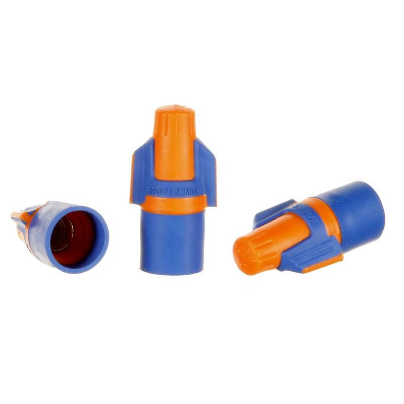 Ideal Twister ProFLEX Mini Conector de alambre 343 O/B, 500/Envase - 30-643J