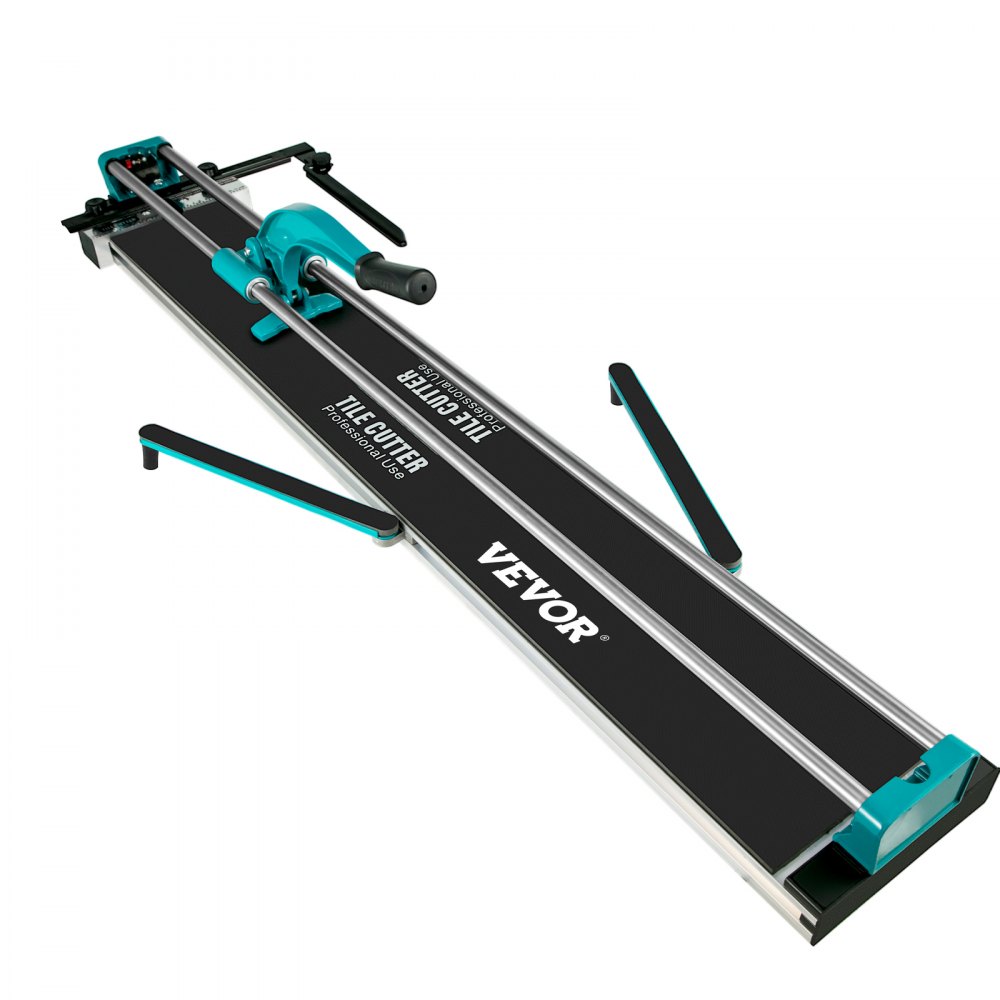 VEVOR Manual Tile Cutter, 48 Inch Ceramic Floor Tile Cutter, All-Steel Frame Cutting Machine, Precise Tile Cutter Tools w/ Laser Guide & Tungsten Carbide Wheel, Large Tile Cutter For Porcelain - 120CMCZQGJ0000001V0