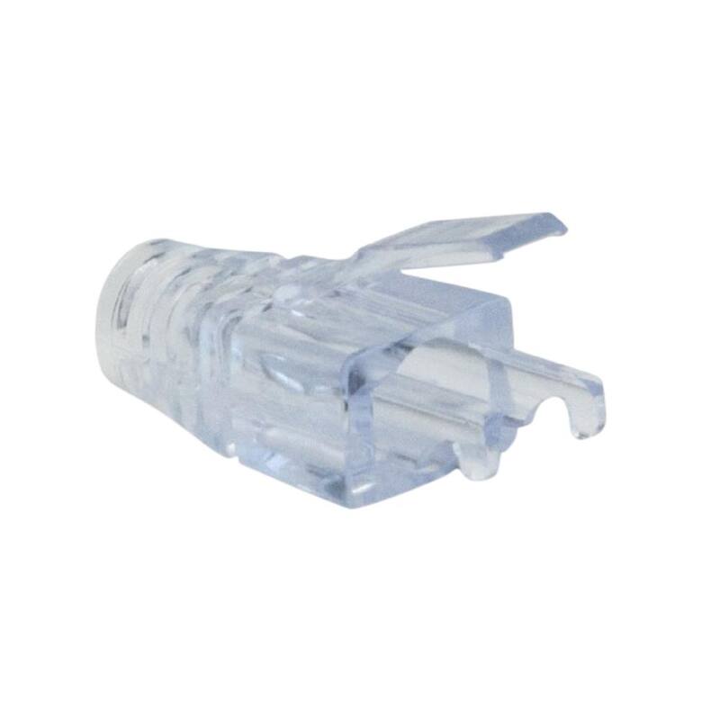 Herramientas Platinum EZ-RJ45 CAT6+ con Alivio de Tensión en Claro (100 por Paquete) - 202036J