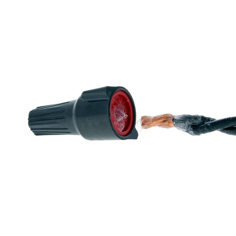 Modelo IDEAL 62, Conector de cables a prueba de intemperie en gris-rojo (20 por tarjeta) - 30-1162