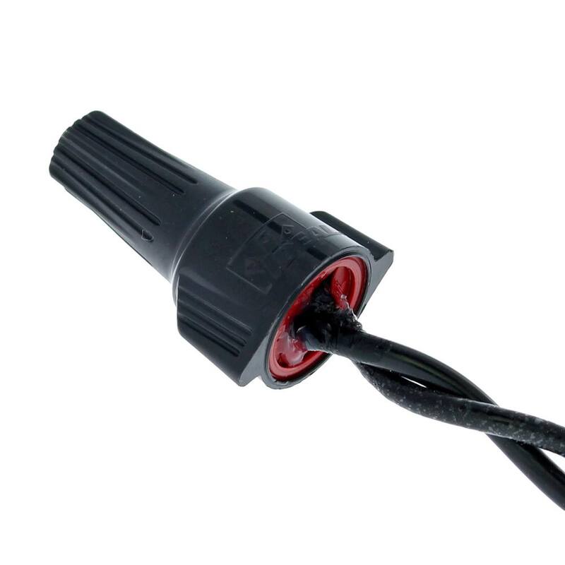 Modelo IDEAL 62, Conector de cables a prueba de intemperie en gris-rojo (20 por tarjeta) - 30-1162