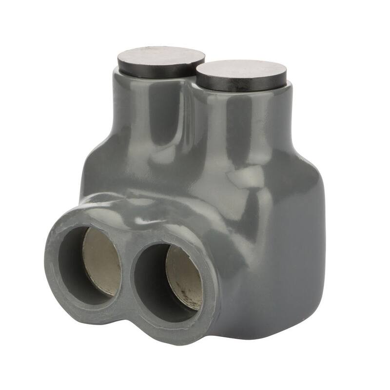 Polaris 3/0-4 AWG (B, C, D) 2/0-2 AWG (K, M, I) Conector Aislado Empacado, Gris - ITG-3/0B