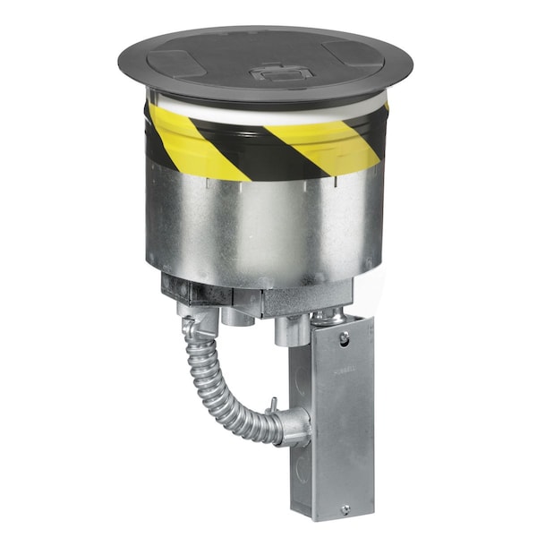 Hubbell Wiring Device-Kellems Recessed 8" Series, Kit - S1R8PTZZ2GRY
