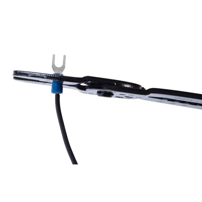Gardner Bender 16-14 AWG Terminal de espiga Tamaño del perno 8-10 Azul 100-Pack (Caja de 4) - 10-114N