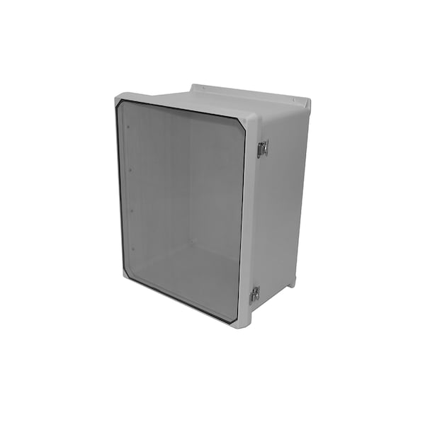 Vynckier Fiberglass Reinforced Polyester Electrical Enclosures, 13.31 in H, 5.6 in D, 11.31 in W, NEMA 4X - CVJ1210HWLL2