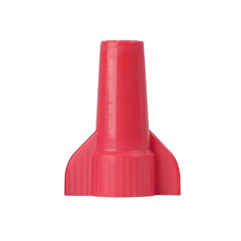 Gardner Bender WingGard Conector de Cable Rojo Paquete de 25 (Caja de 10) - 25-086