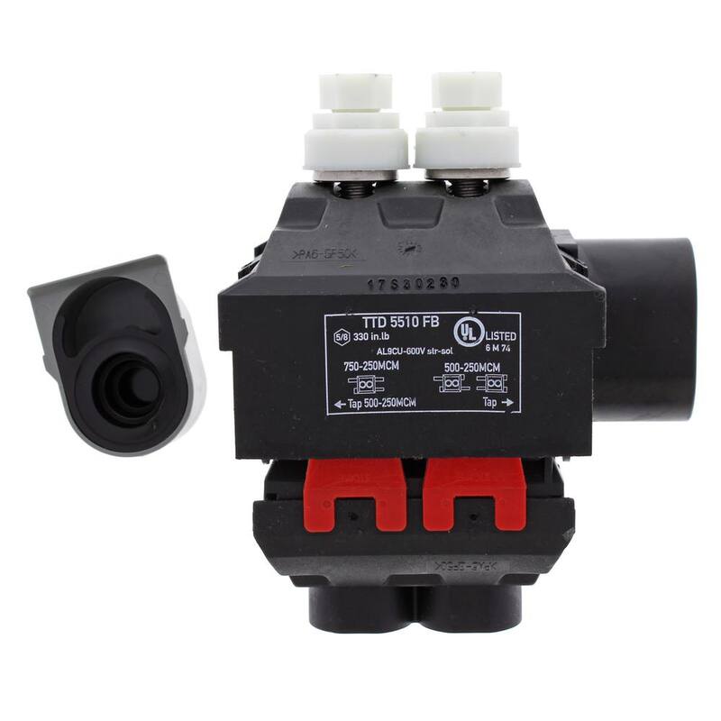 IDEAL Principal 750 - 250 MCM, Conector de empalme B-Tap 500 - 250 MCM - BTC750-250