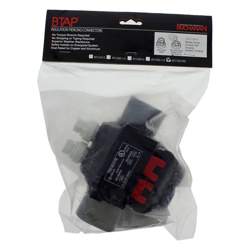 IDEAL Principal 750 - 250 MCM, Conector de empalme B-Tap 500 - 250 MCM - BTC750-250