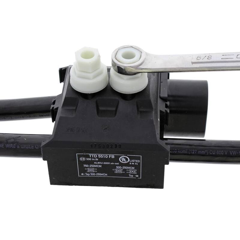 IDEAL Principal 750 - 250 MCM, Conector de empalme B-Tap 500 - 250 MCM - BTC750-250