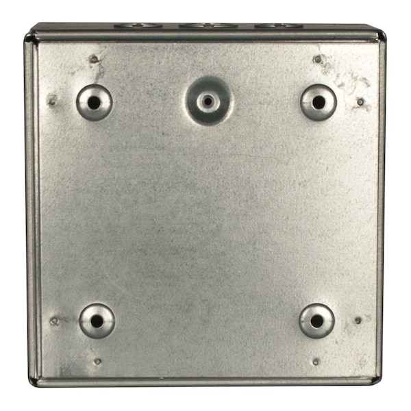Wiegmann Carbon Steel Electrical Enclosures, 8 in H, 8 in D, 8 in W, NEMA 1, Screw On - SC080808G