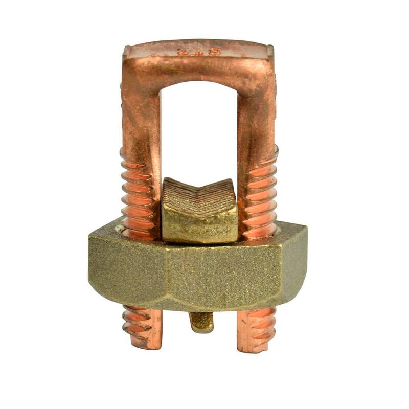 Conector de perno dividido de cobre 1/0 AWG Gardner Bender (paquete de 1) - Caja de 6 - GSBC-1/0N