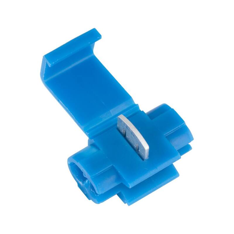 Gardner Bender 18-14 AWG Empalme de Derivación Azul 25/Paquete (Estuche de 5) - 10-100
