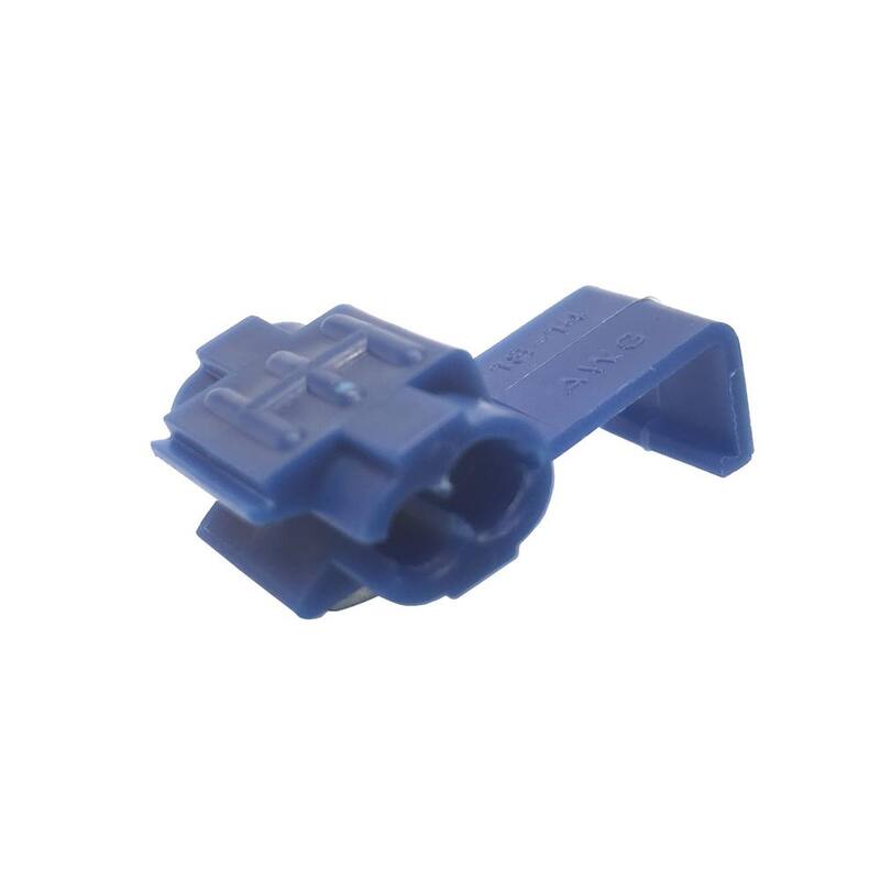 Gardner Bender 18-14 AWG Empalme de Derivación Azul 25/Paquete (Estuche de 5) - 10-100