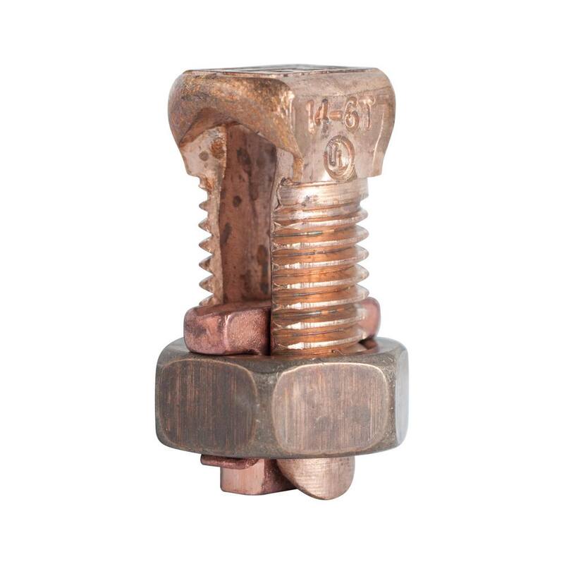Gardner Bender Conector de Tuerca Dividida de Cobre calibre 6 AWG (paquete de 2) caja de 10 - GSBC-6