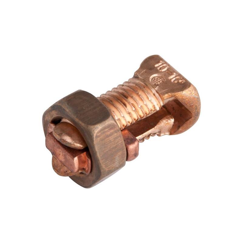 Gardner Bender Conector de Tuerca Dividida de Cobre calibre 6 AWG (paquete de 2) caja de 10 - GSBC-6