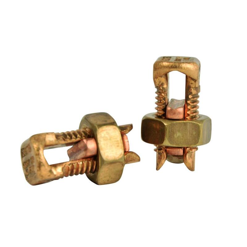 Gardner Bender Conector de Tuerca Dividida de Cobre calibre 6 AWG (paquete de 2) caja de 10 - GSBC-6