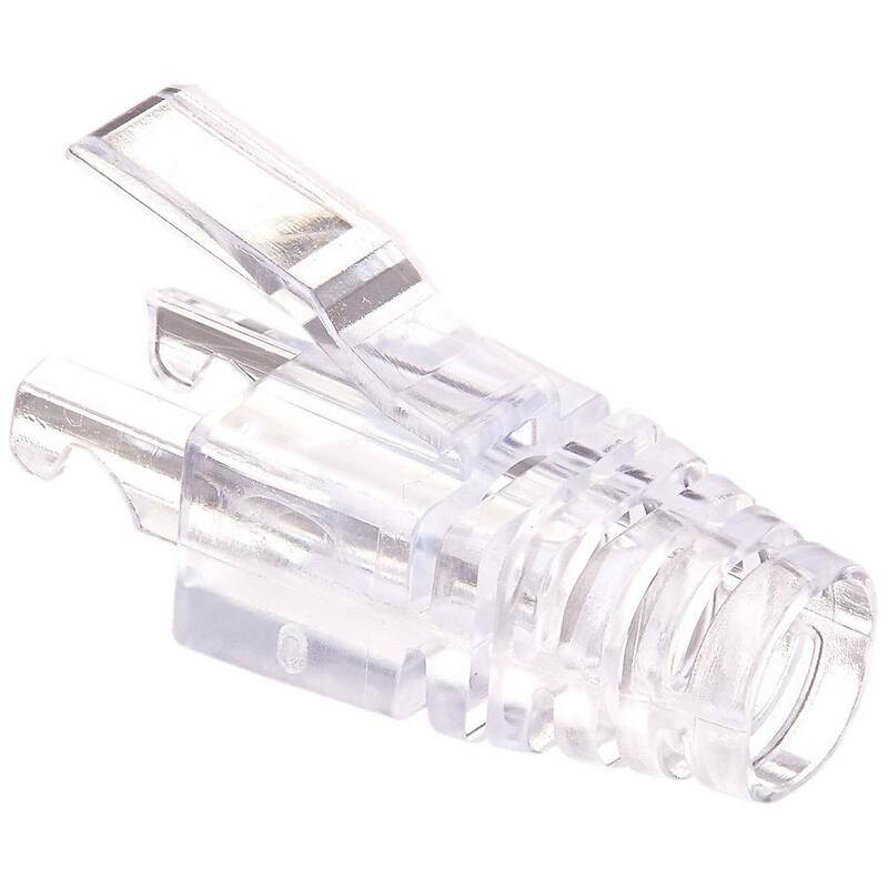 Herramientas Platinum EZ-RJ45 CAT5E para alivio de tensión en Clear (100 por frasco) - 202035J