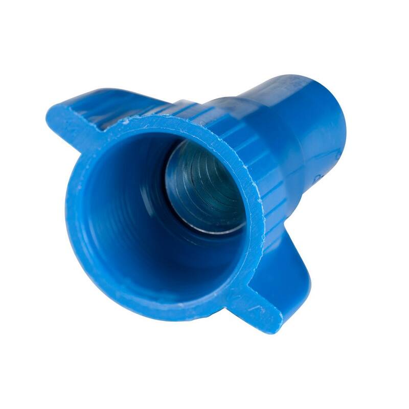Conector WingGard azul de Gardner Bender (paquete de 50) Caja de 10 - 10-089