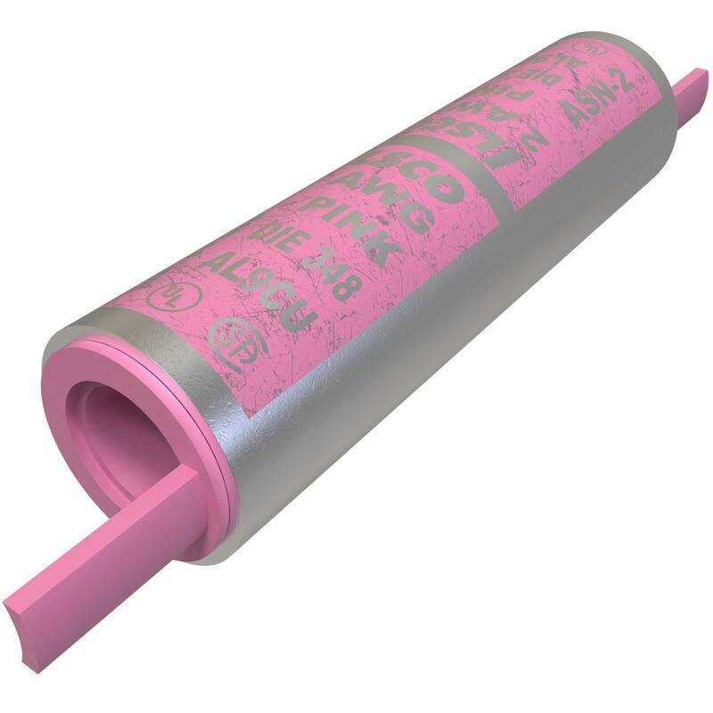 Conector de manga de compresión de aluminio Surecrimp ILSCO, tamaño de conductor 2, con recubrimiento de estaño (paquete de 2) - ASN-2-EC