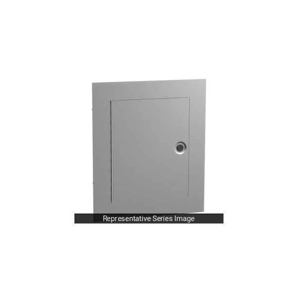 Hammond Steel Electrical Enclosures, 20 in H, 4 in D, 16 in W, NEMA 1, Hinged - N1WF20164