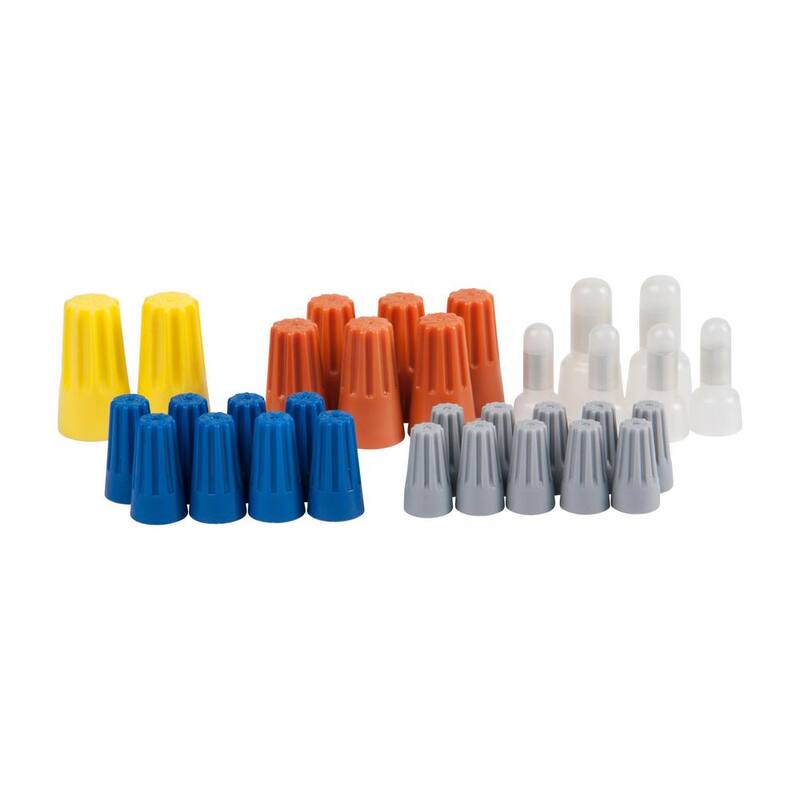 Gardner Bender Kit de 32 conectores de alambre surtidos (Estuche de 10) - TK-32