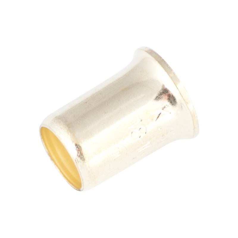 Conector de compresión de acero Gardner Bender 18-8AWG 8-Pack (Paquete de 10) - 20-411