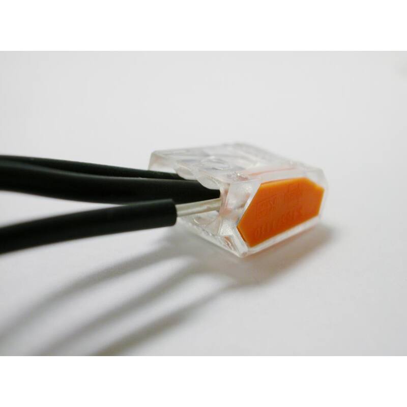 Gardner Bender PushGard Conector Push-In de 3 puertos, naranja (paquete de 10) - Caso de 10 - 19-PC3