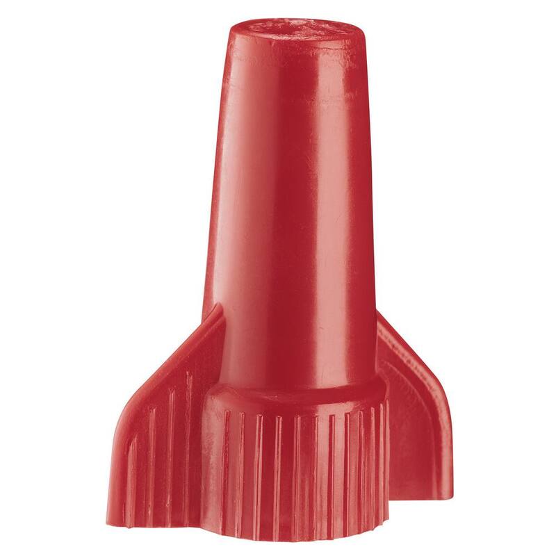 Conector de cables WingGard Ultra de Gardner Bender, Rojo (paquete de 125) Caja de 5 - 16-086N