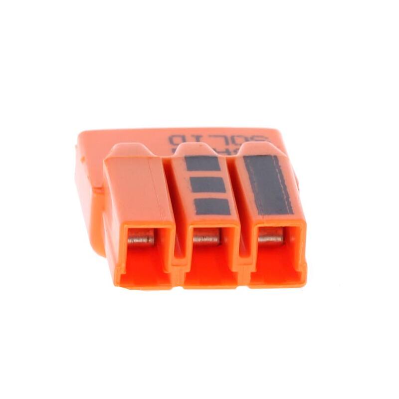 Desconexión de clavija de alimentación IDEAL de 3 cables (caja de 2,500) - 30-683