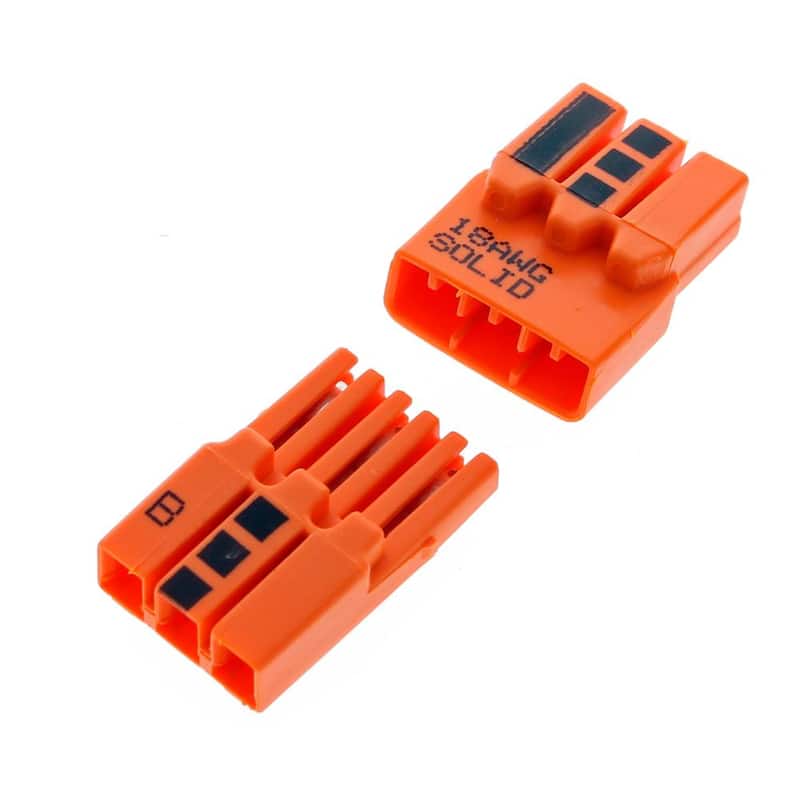 Desconexión de clavija de alimentación IDEAL de 3 cables (caja de 2,500) - 30-683