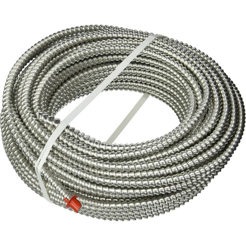 Etokfoks 100 pies. Cable eléctrico de aluminio de 14/2 M para instalaciones industriales en color plata - MLPH020LT416