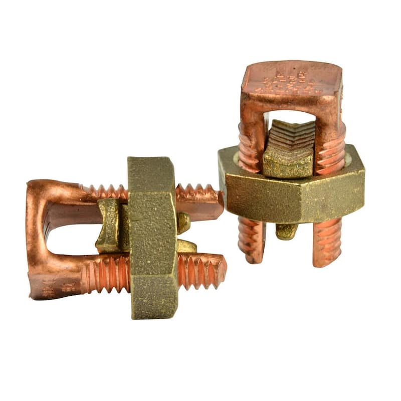 Gardner Bender Conector de perno divisior de cobre calibre 2 AWG (paquete de 2) Caja de 6 - GSBC-2N