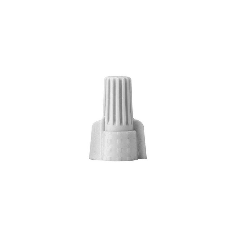 Conector de cable tipo ala de Industrias Preferidas, color gris (paquete de 250) - 602855