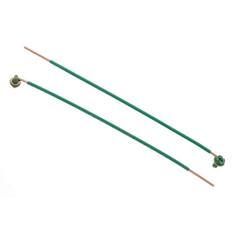 Punta de conexión a tierra IDEAL de 12 AWG de alambre sólido (5 por bolsa, el paquete estándar contiene 4 bolsas) - 30-3392S