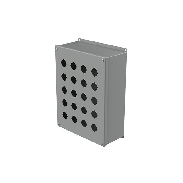 Nvent Hoffman Mild Steel Electrical Enclosures, 14 in H, 4-3/4 in D, 10-3/4 in W, NEMA 12, Screw On - E20PBX