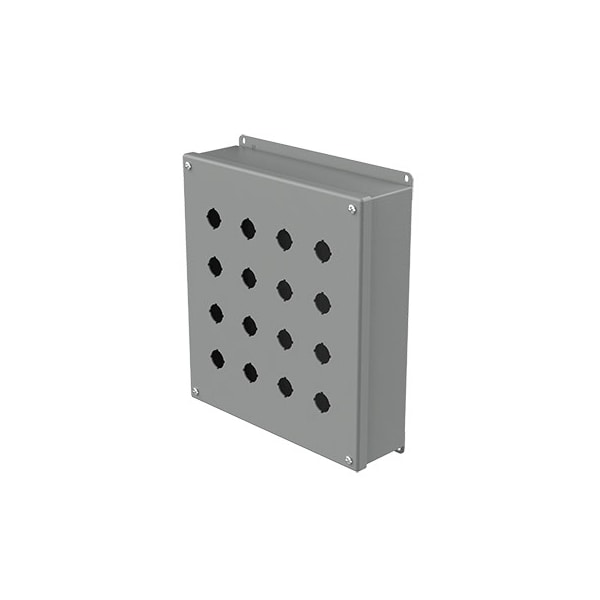 Nvent Hoffman Mild Steel Electrical Enclosures, 11-3/4 in H, 3 in D, 10-3/4 in W, NEMA 12, Screw On - E16PBG