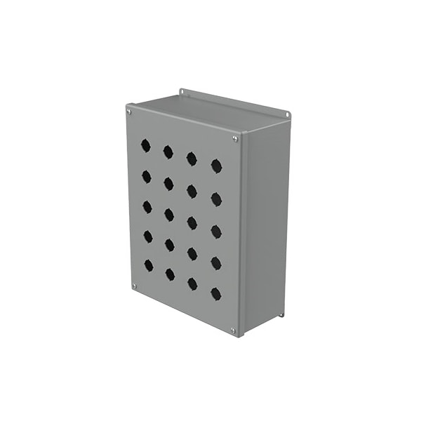 Nvent Hoffman Mild Steel Electrical Enclosures, 14 in H, 4-3/4 in D, 10-3/4 in W, NEMA 12, Screw On - E20PBXM