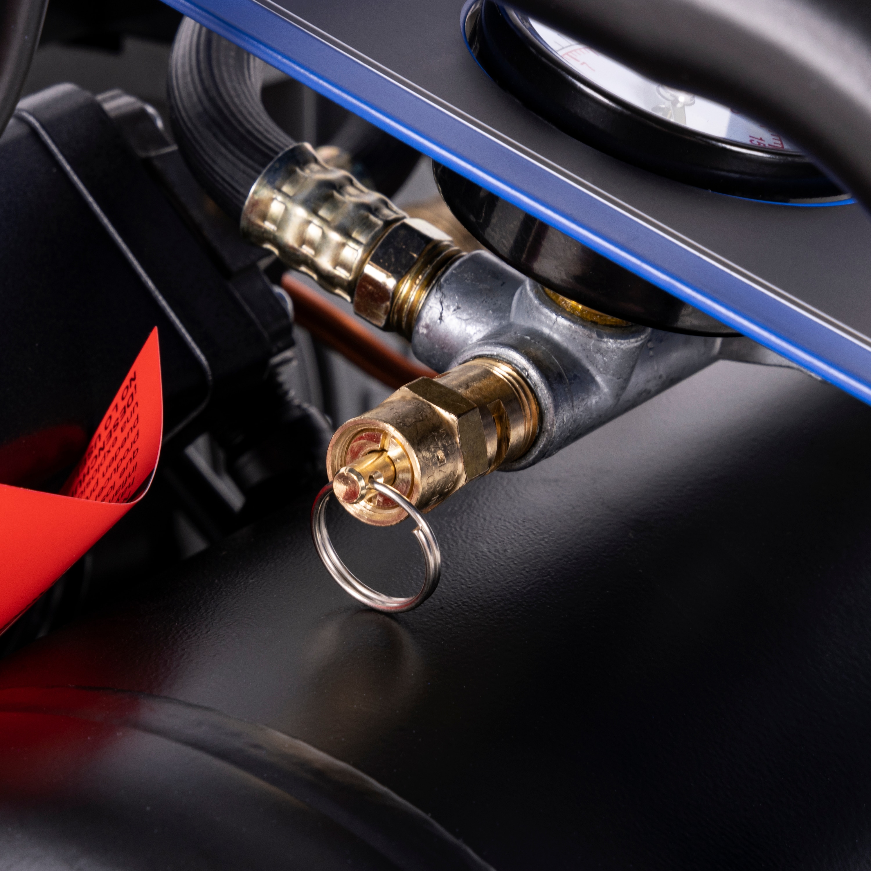 Kobalt Kobalt QUIET TECH Compresor de aire portátil eléctrico de 2 galones y 125 PSI tipo Hot Dog - 3300244