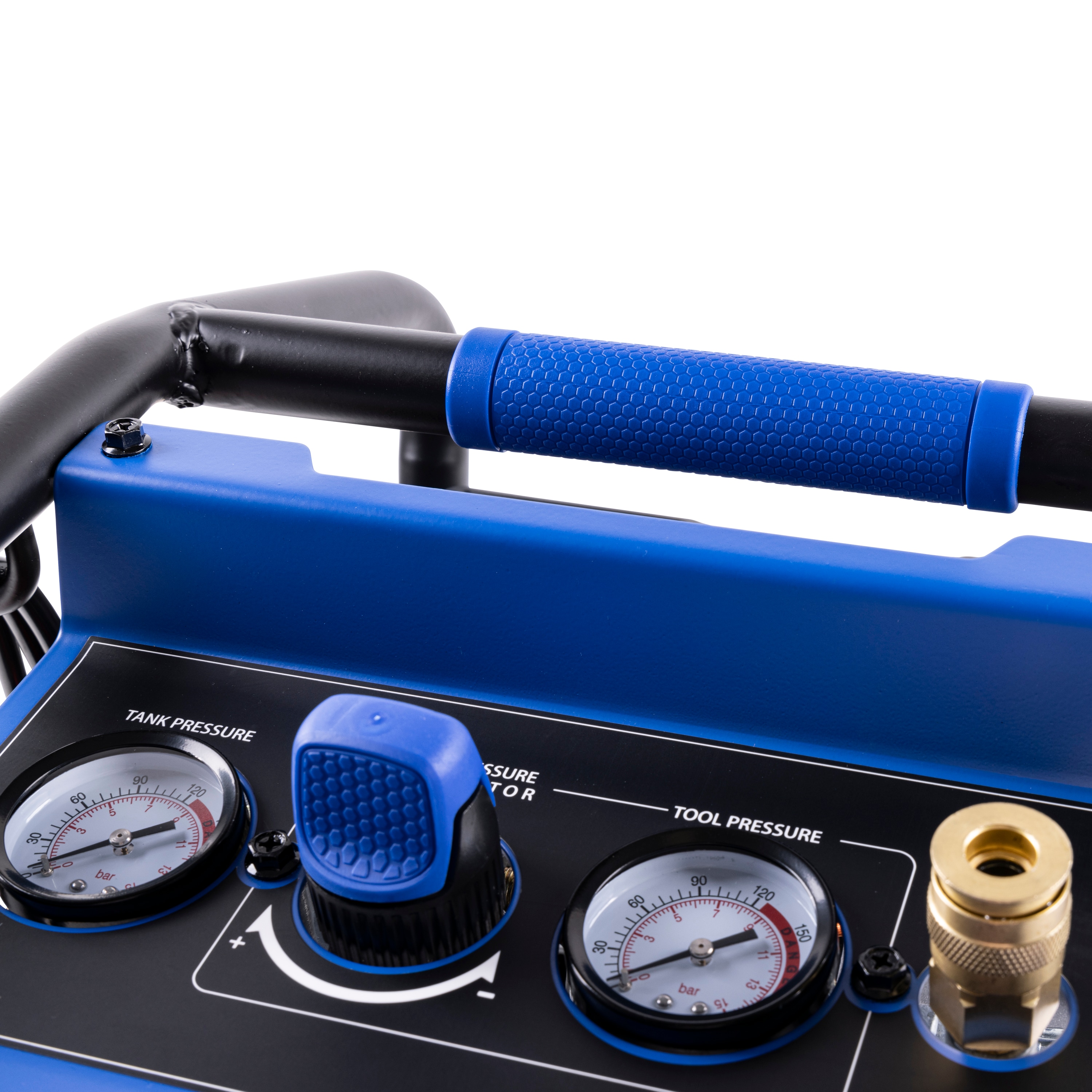 Kobalt Kobalt QUIET TECH Compresor de aire portátil eléctrico de 2 galones y 125 PSI tipo Hot Dog - 3300244