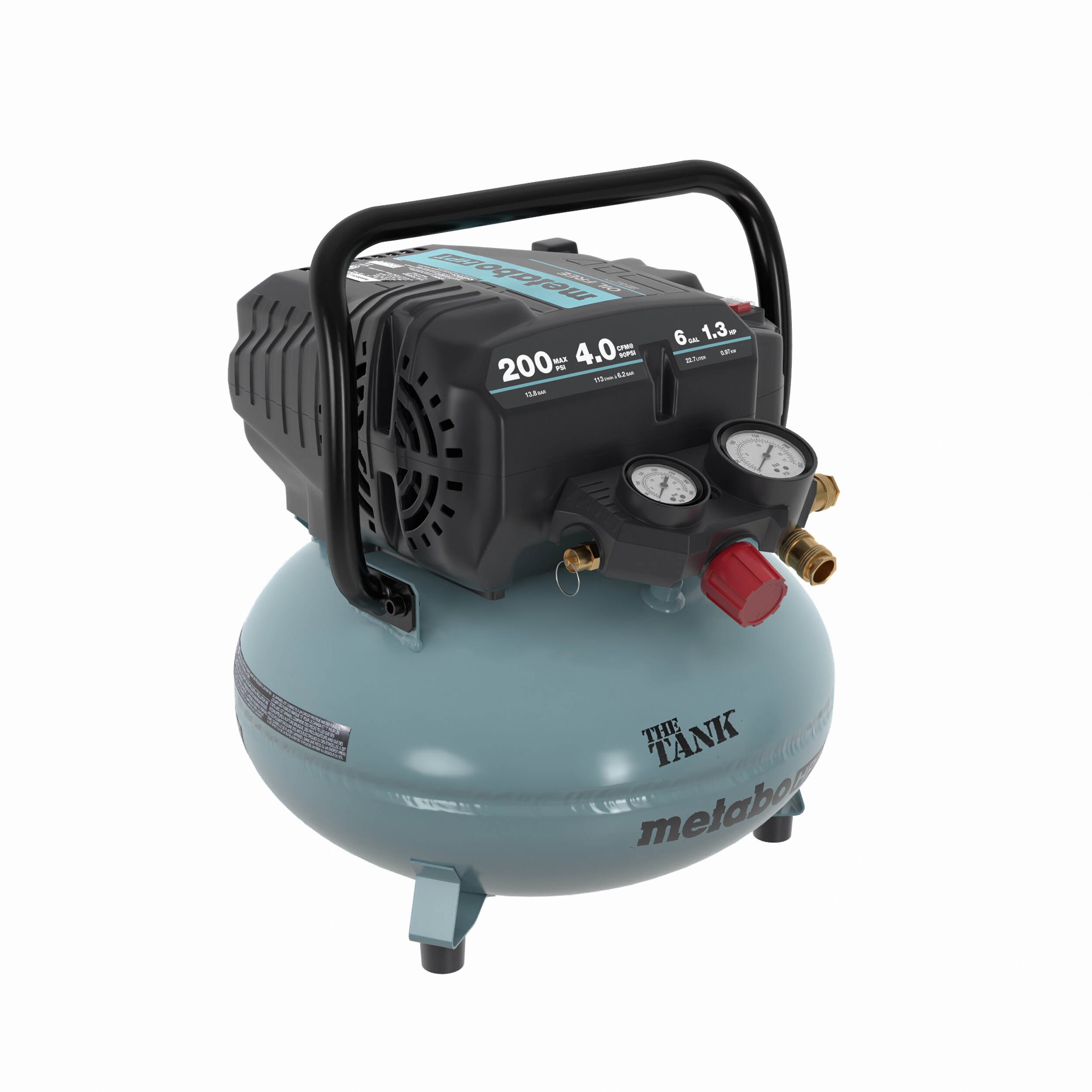 Metabo HPT Metabo HPT El Tanque Compresor de Aire Portátil de 6 Galones y 200 PSI - EC914SM