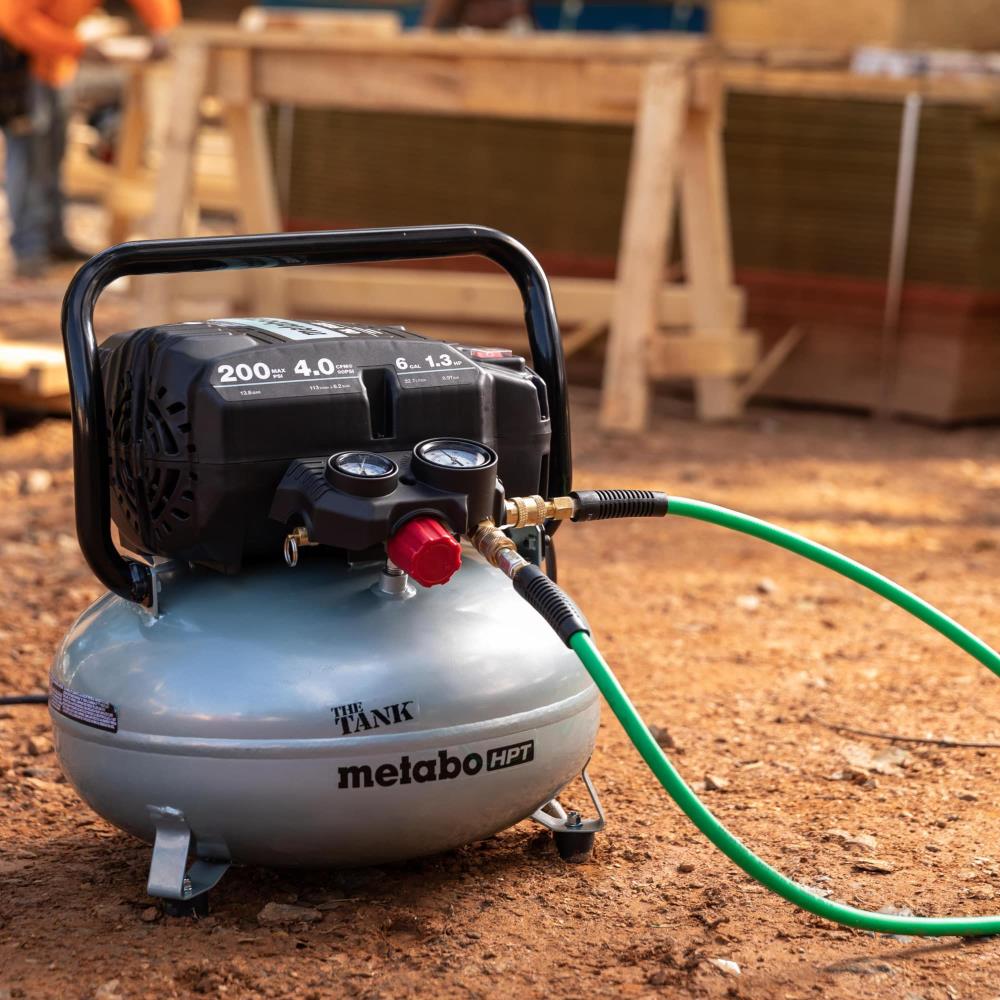 Metabo HPT Metabo HPT El Tanque Compresor de Aire Portátil de 6 Galones y 200 PSI - EC914SM