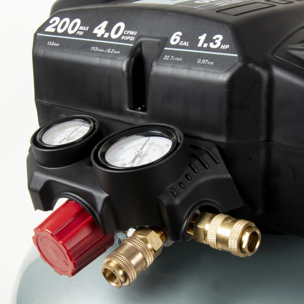 Metabo HPT Metabo HPT El Tanque Compresor de Aire Portátil de 6 Galones y 200 PSI - EC914SM