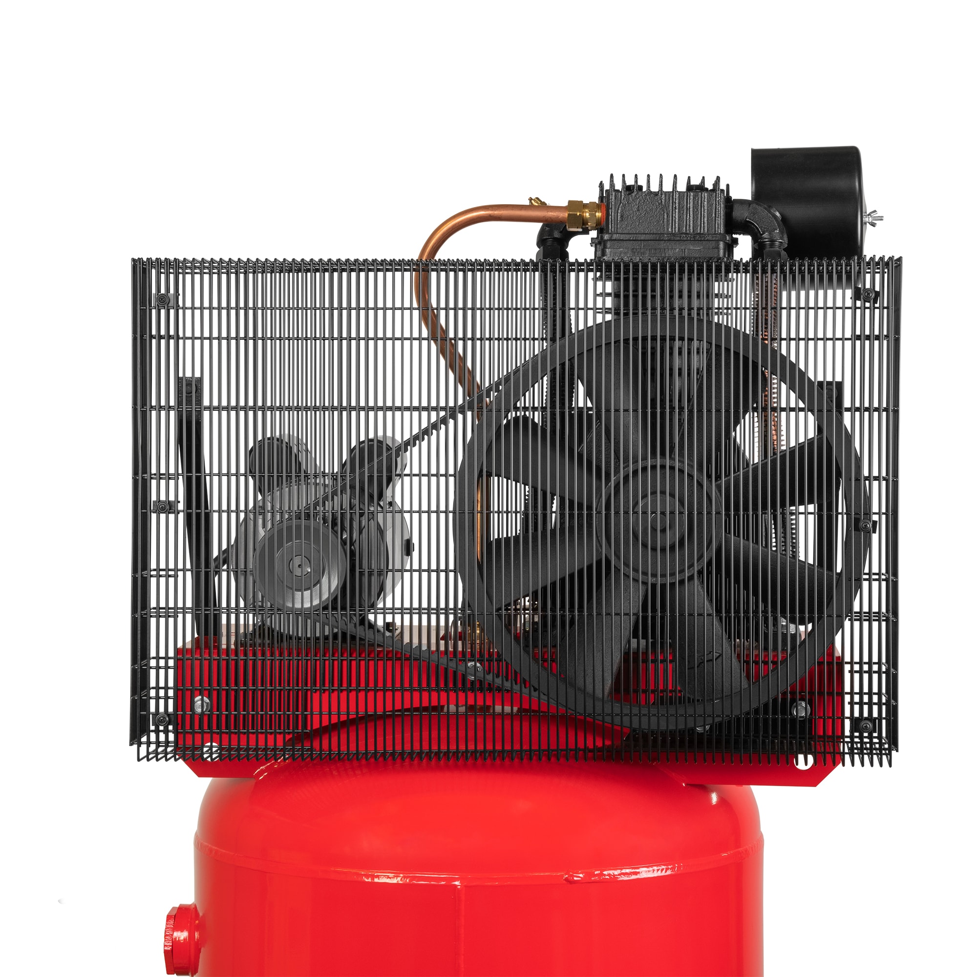 Artesano compresor de aire eléctrico vertical estacionario de 80 galones con 175 PSI y accesorios incluidos - CMXECXM803