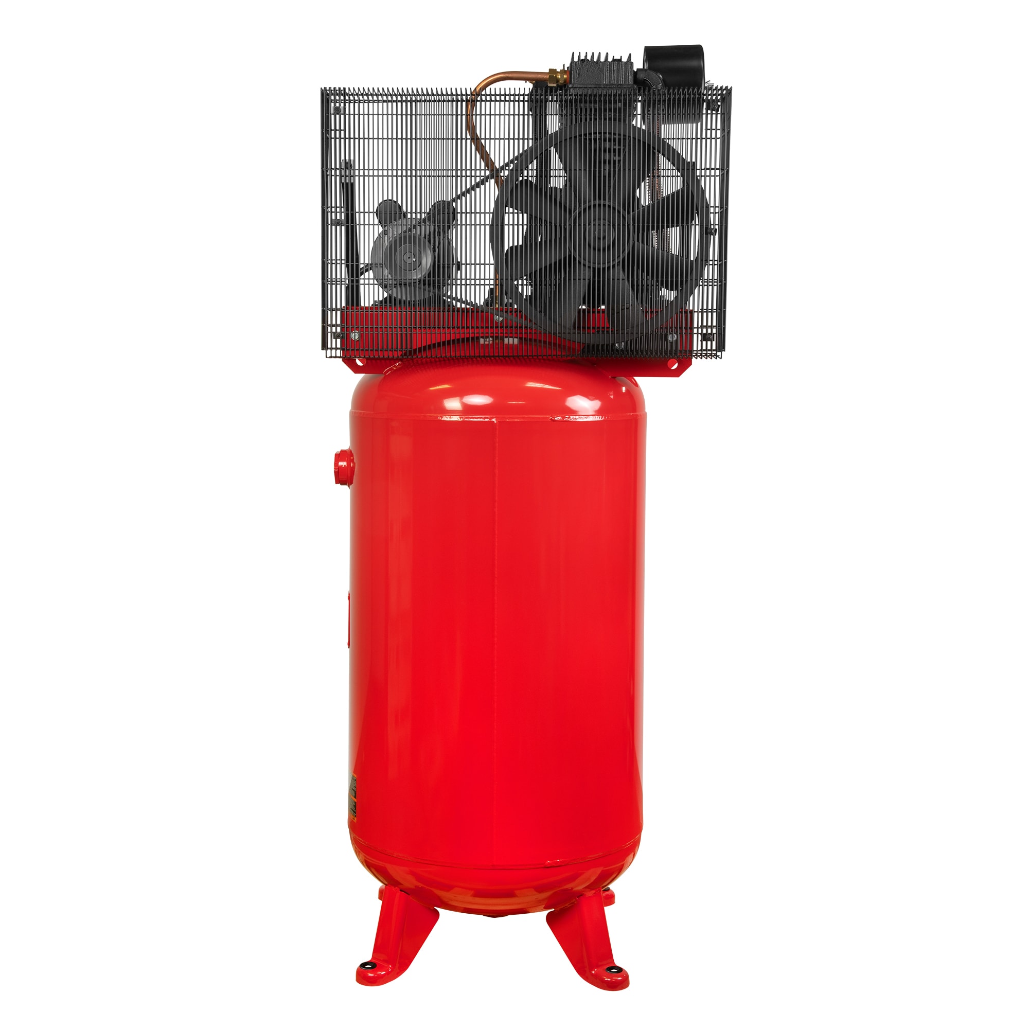 Artesano compresor de aire eléctrico vertical estacionario de 80 galones con 175 PSI y accesorios incluidos - CMXECXM803